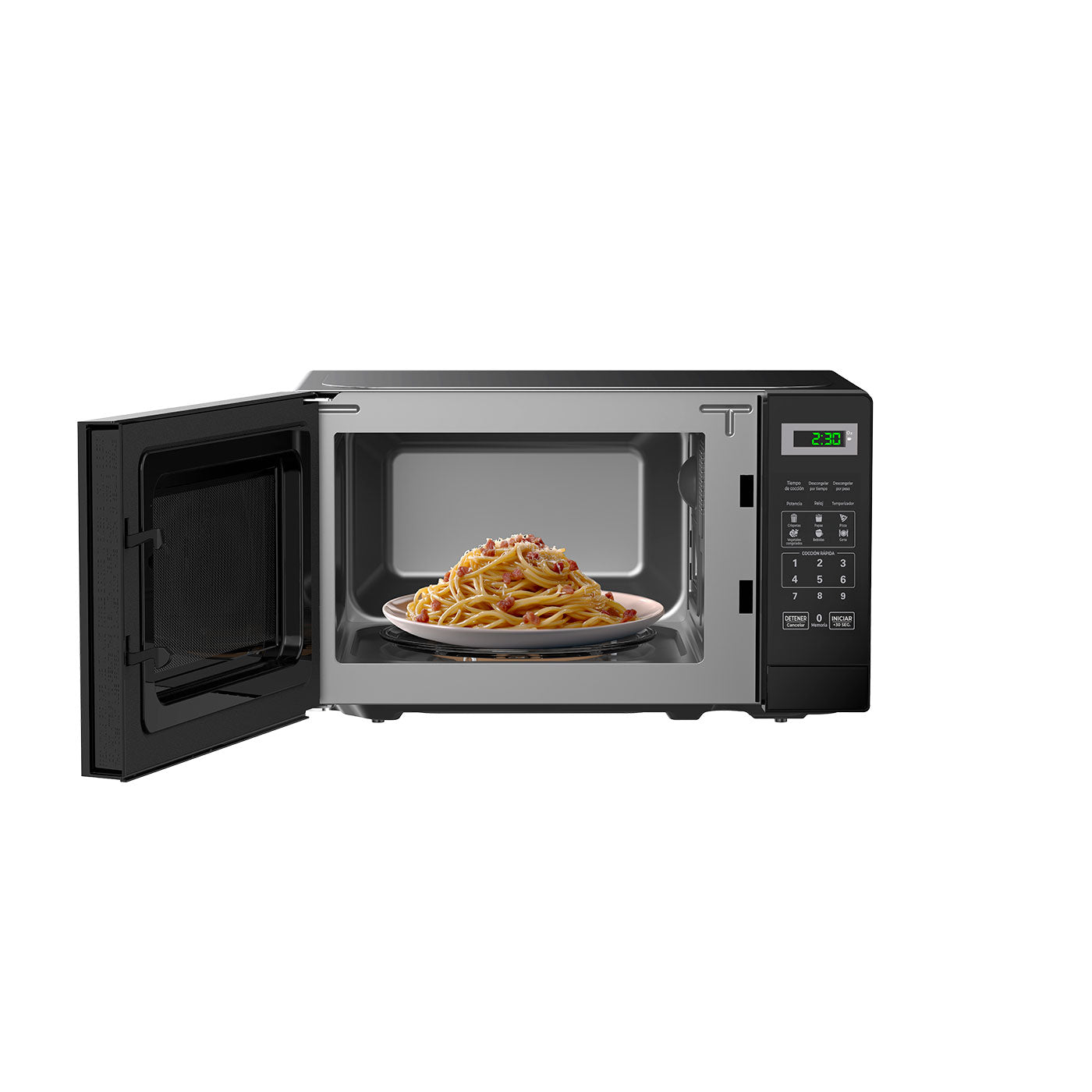 Microondas Negro Basico K-Mw07b, Negro