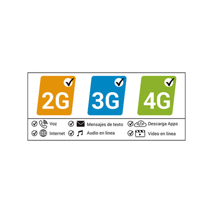 Celular Kalley Black E - 4G 64GB Blanco
