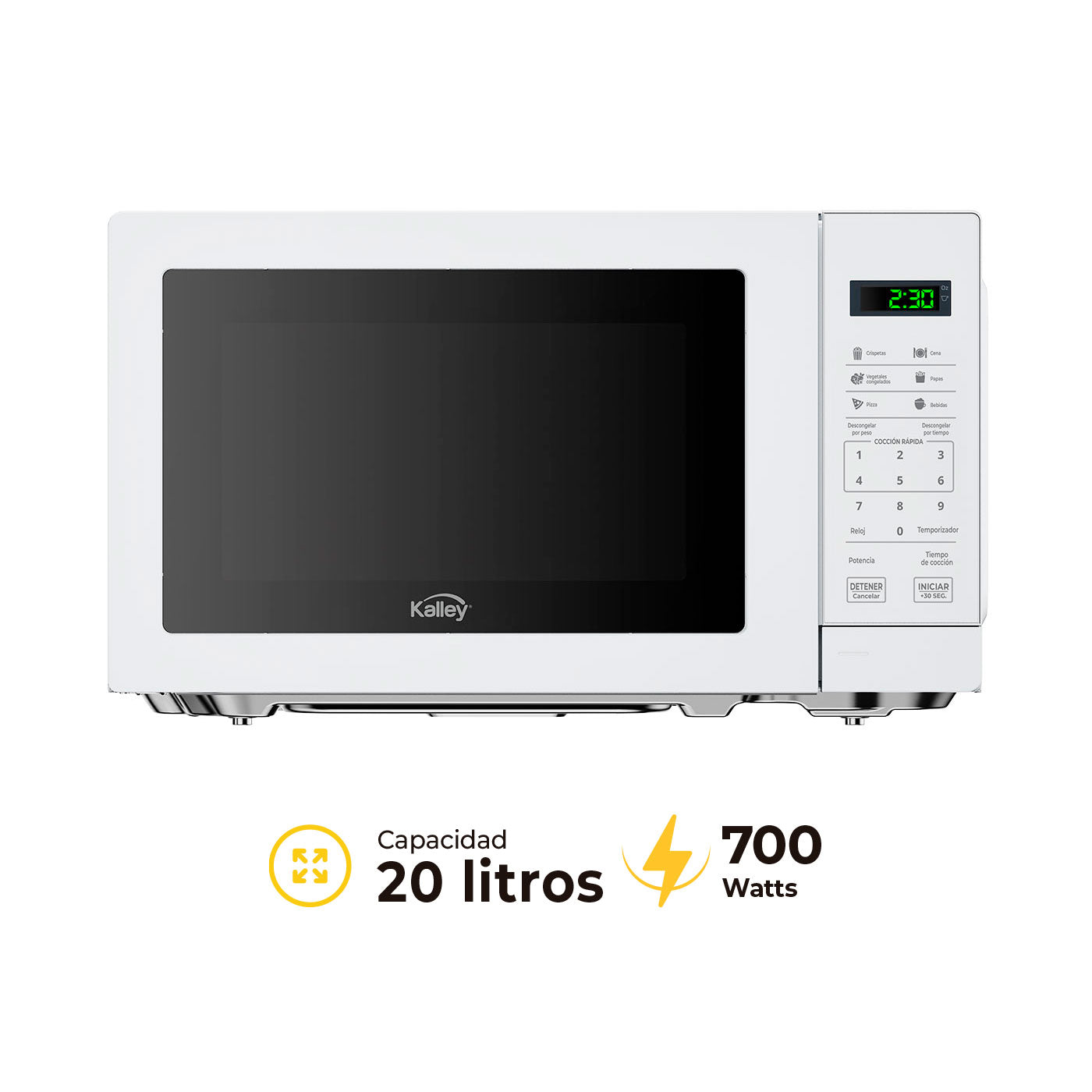 Microondas Bl Básico K-Mw07blv, Blanco