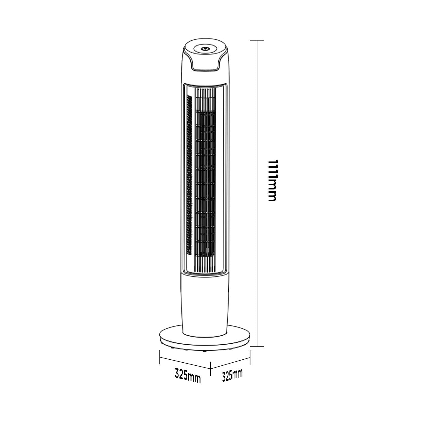 Ventilador T Kalley K-Tfb, Blanco