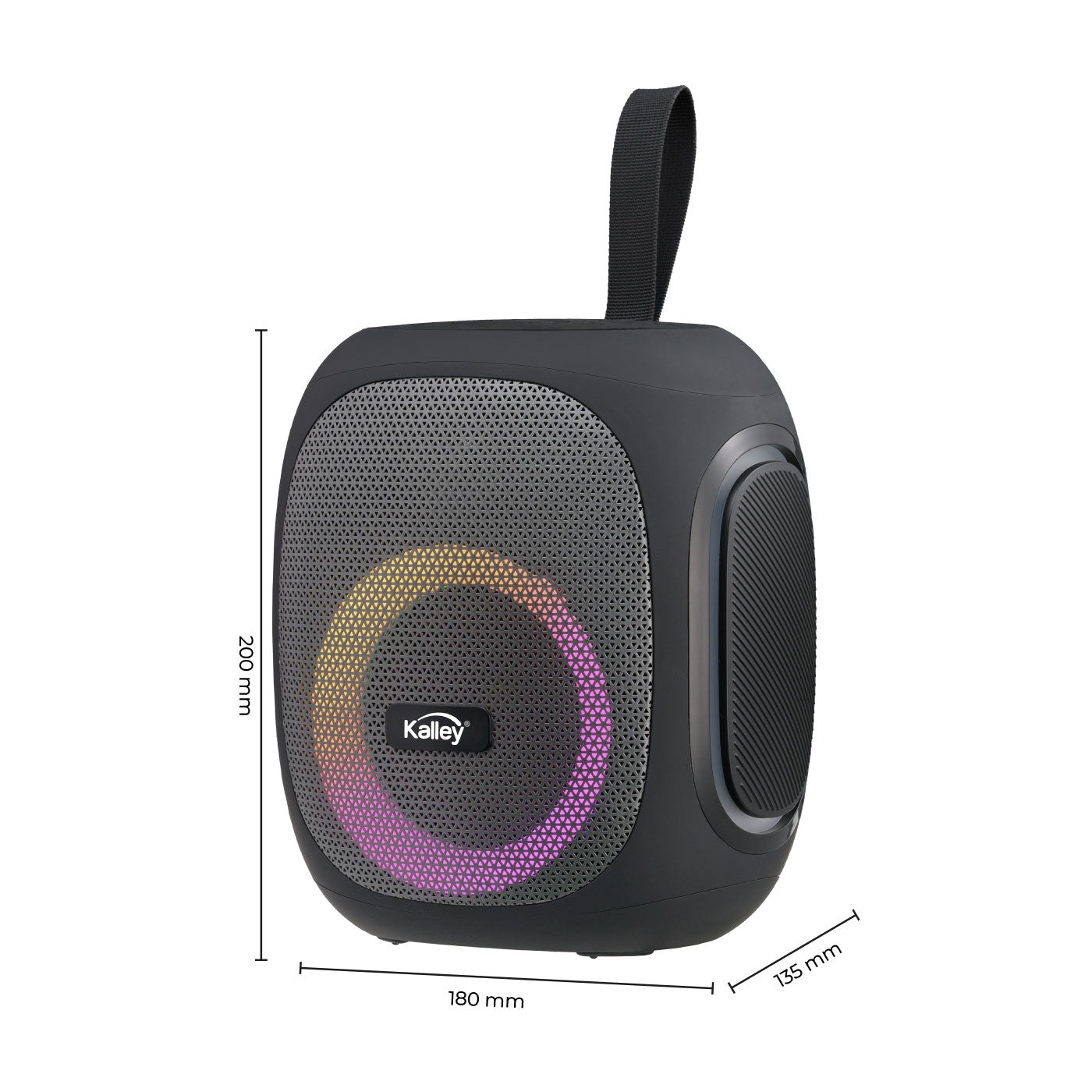 Parlante Kalley Bluetooth 25W K-P25, Negro