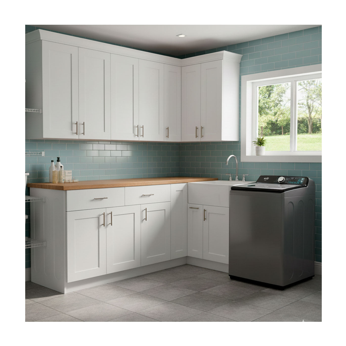 Lavadora Digital 22kg K-LD22g, Gris