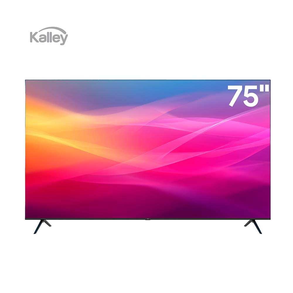 Televisor Kalley 75 Pulgadas QLED 4K-UHD Smart TV Google 75GQ415