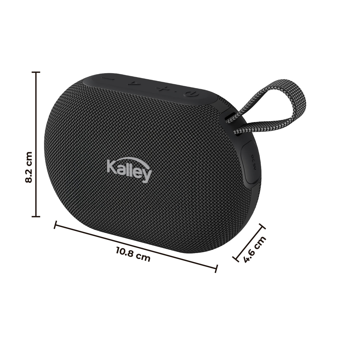 Parlante Portátil K-P6N, Negro