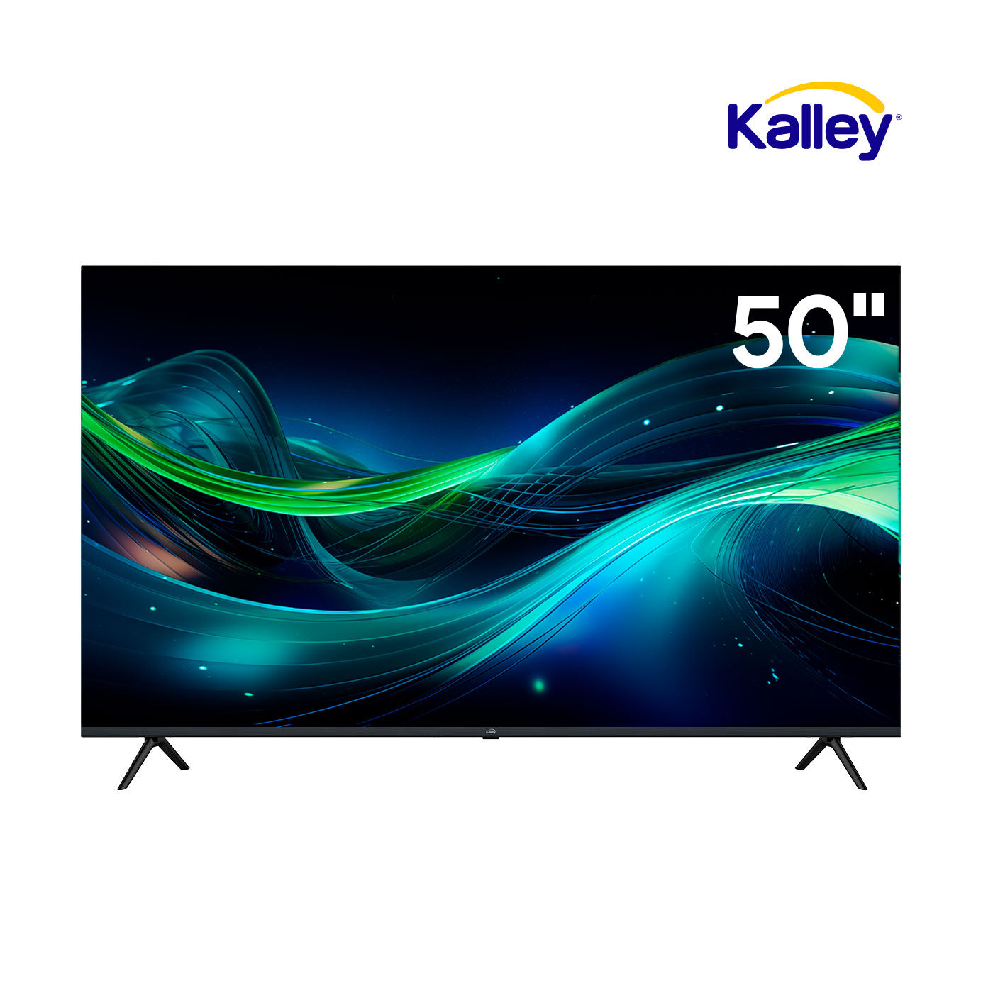 Televisor Kalley 50 Pulgadas Max Led  4K-UHD Smart TV Google 50G315A, Negro