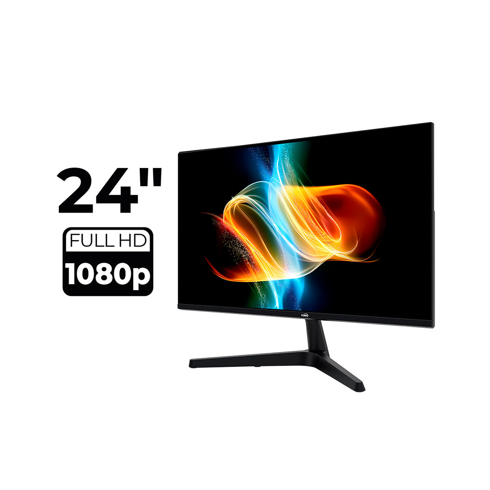 Monitor Kalley 24 Pulgadas FHD Plano, Negro