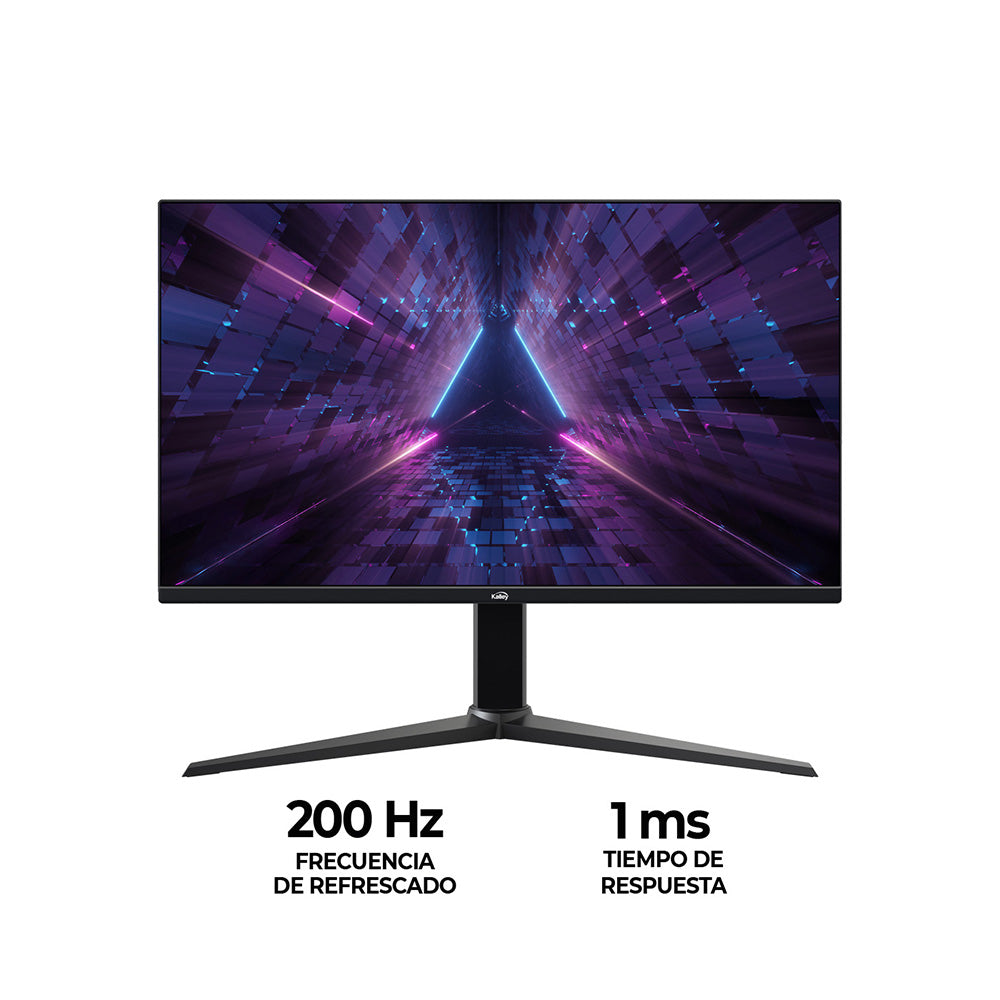 Monitor KALLEY Gamer 27 Pulgadas M27FG20 FHD Plano, Negro
