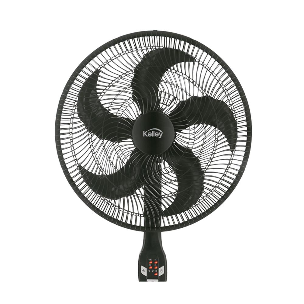 Ventilador Pedestal Kalley K-V18D Digital 18, Color Negro