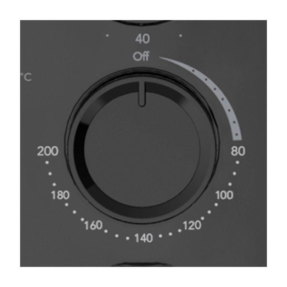 Freidora De Aire Kalley 3.5Litros K-Maf35, Color Negro