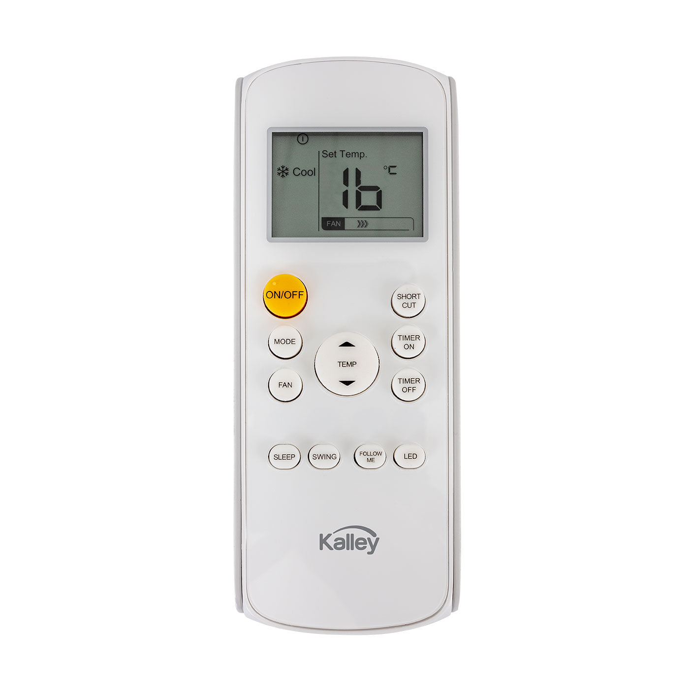 Aire Acondicionado Kalley 12btu Conv 110, Blanco