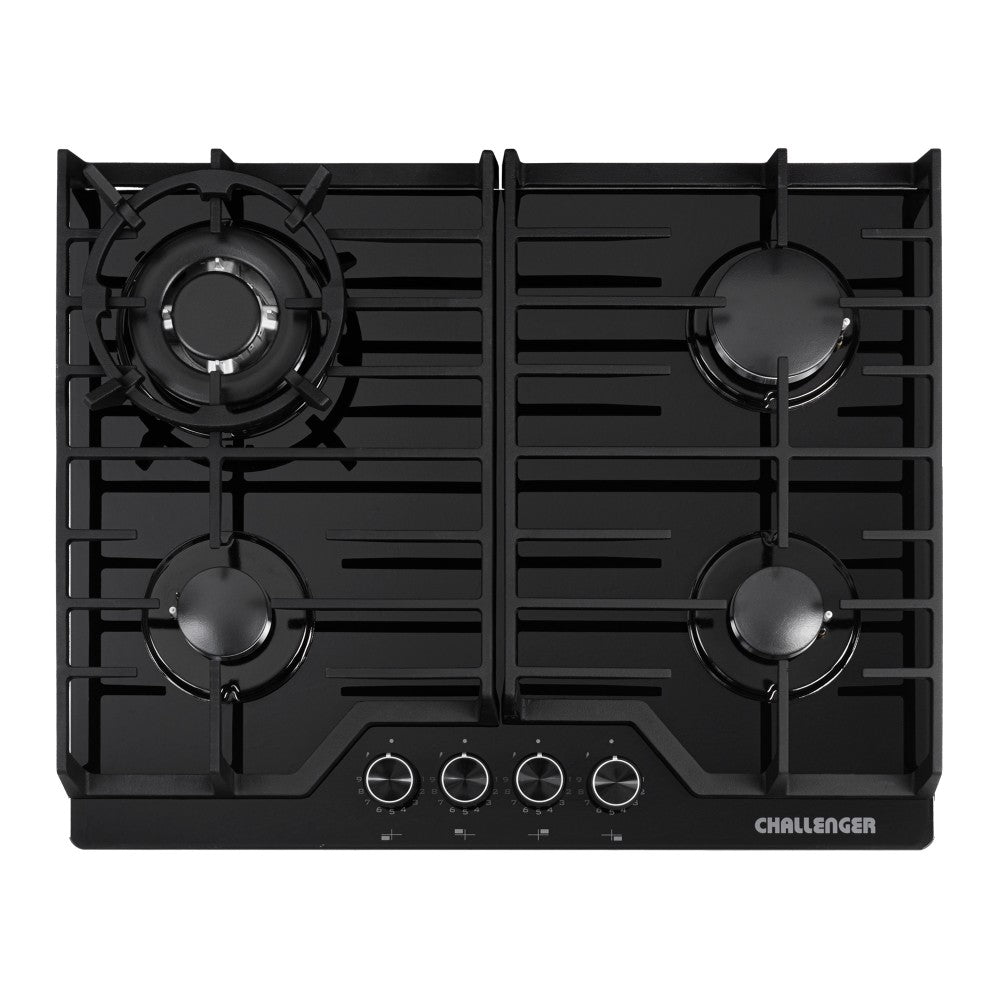 Estufa De Empotrar Challenger Gas Natural, Negro