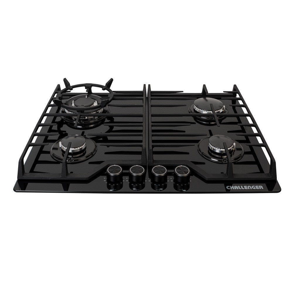 Estufa De Empotrar Challenger Gas Natural, Negro