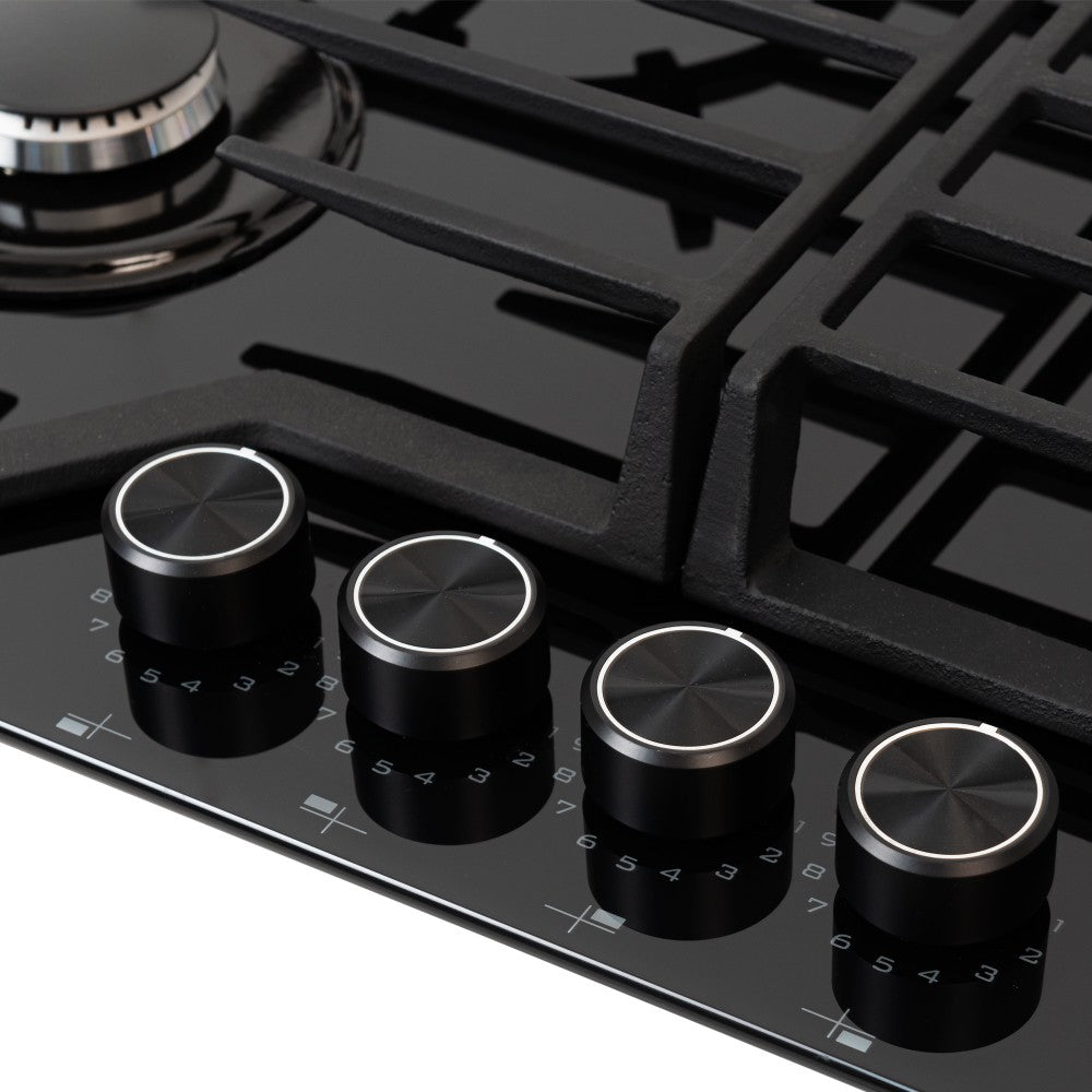 Estufa De Empotrar Challenger Gas Natural, Negro