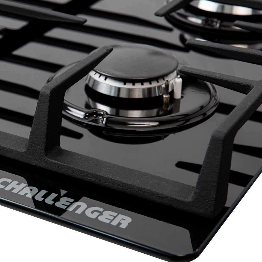 Estufa De Empotrar Challenger Gas Natural, Negro