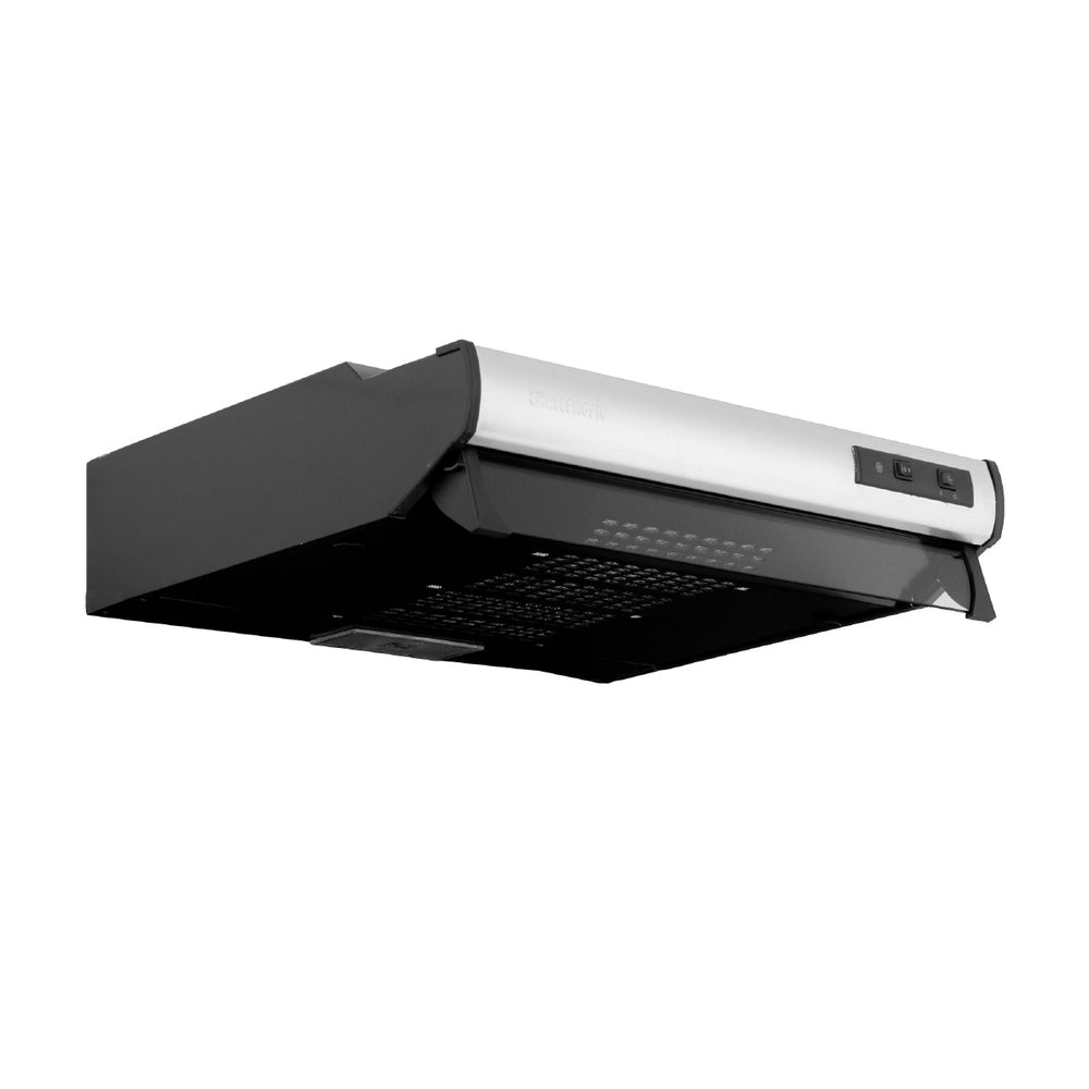 Campana Horizontal Acero Inoxidable 2 Velocidades 60 Cm