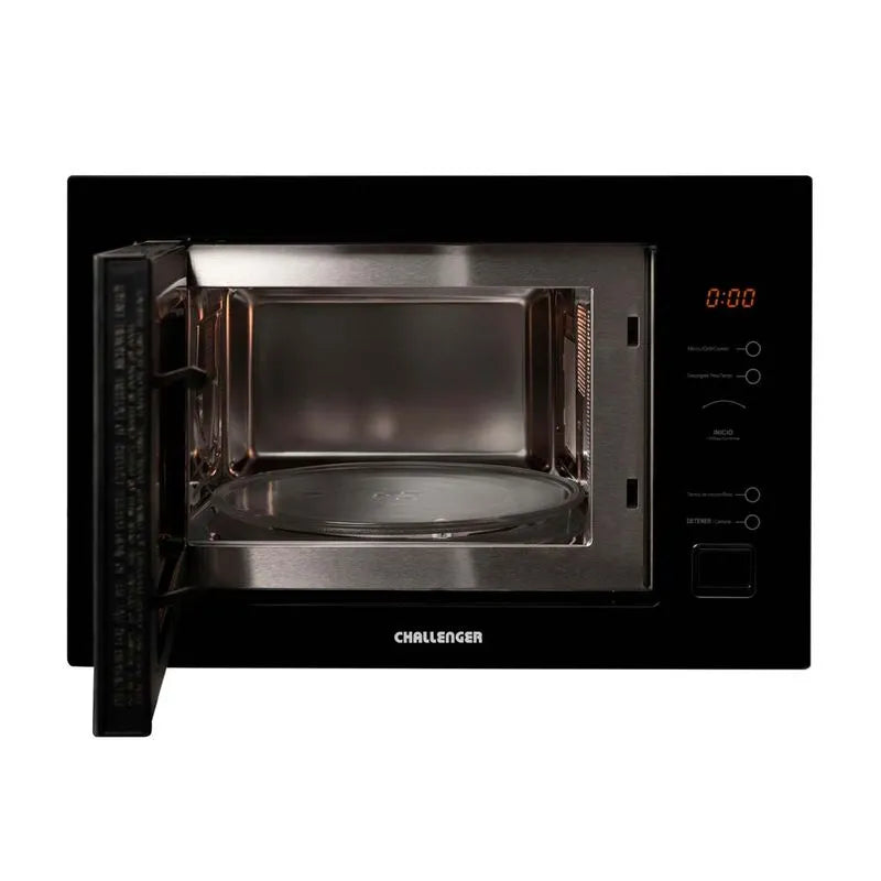 Microondas De Empotrar Negro 28lts 110v Challenger Hm8110