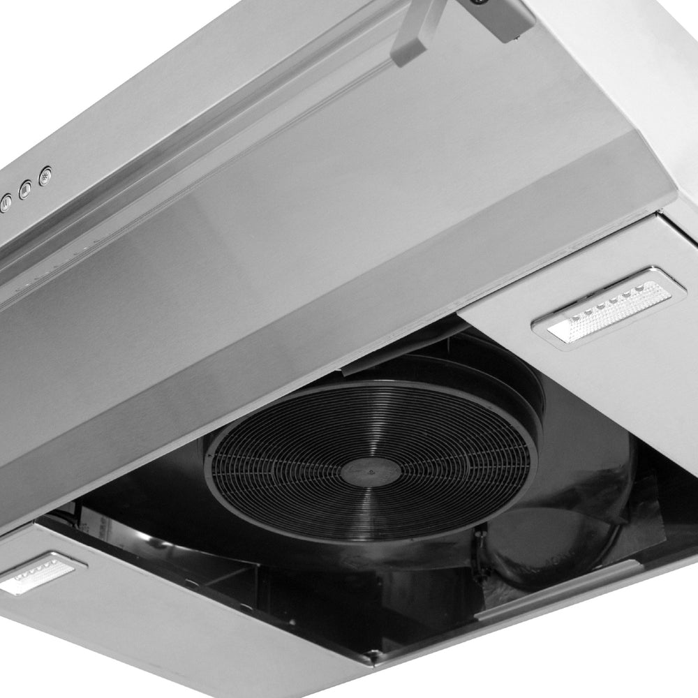 Campana Horizontal Acero Inoxidable 3 Velocidades 60Cm