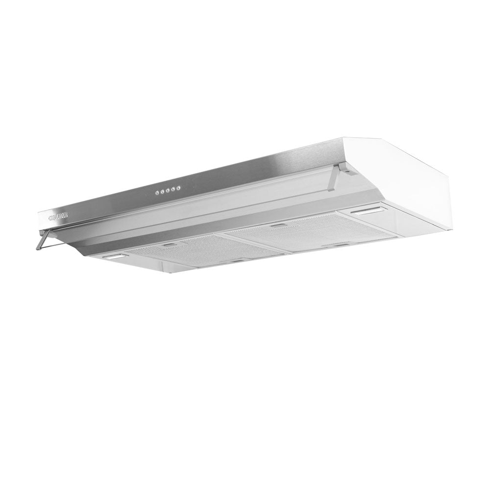 Campana Horizontal Acero Inoxidable 3 Velocidades 90 cm