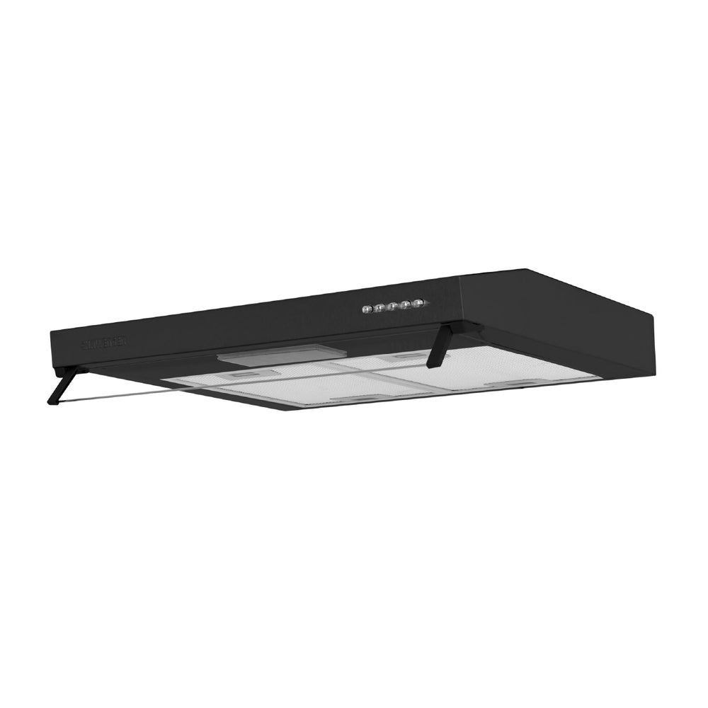 Campana Horizontal Negra 3 Velocidades 60 Cm
