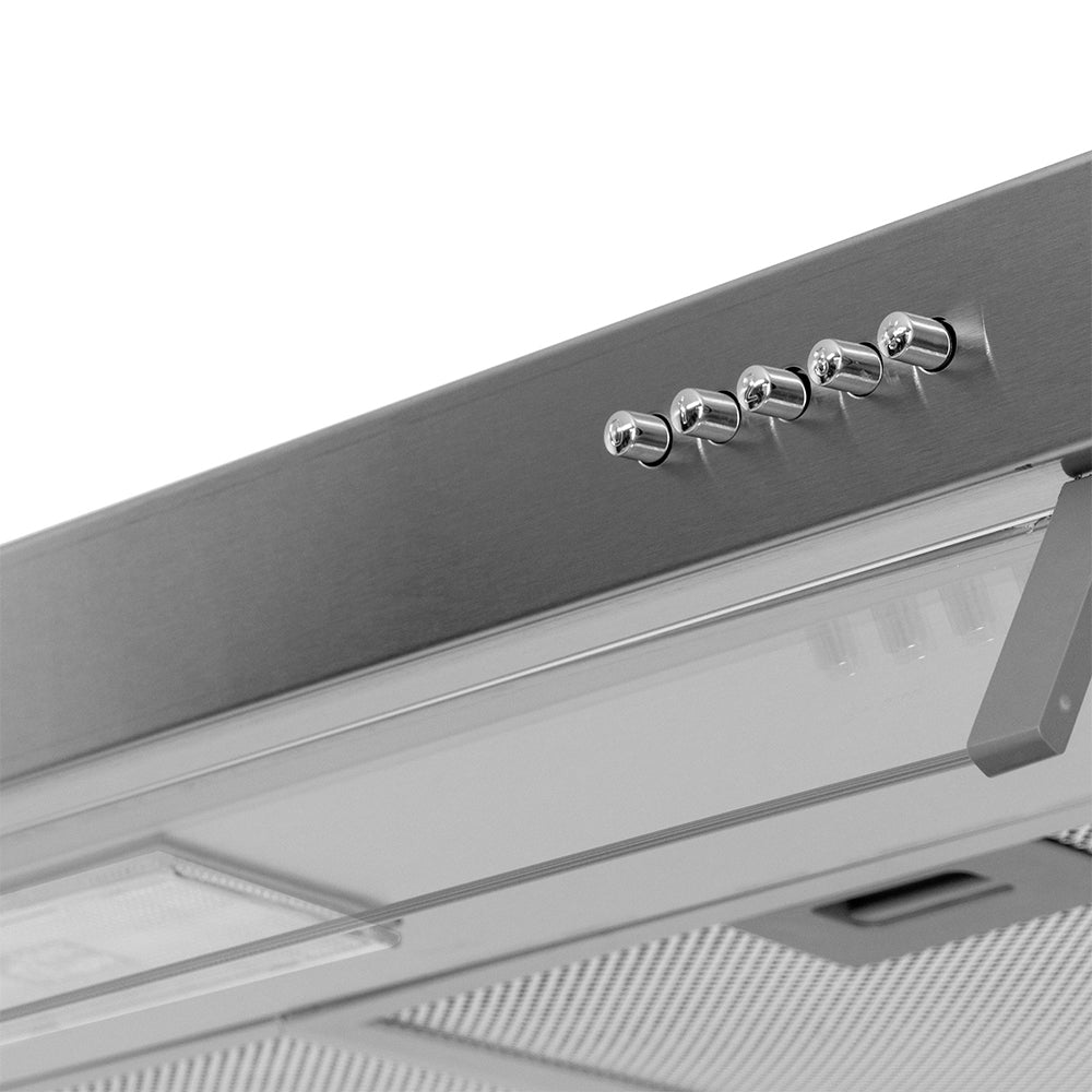 Campana Horizontal Acero Inoxidable 3 Velocidades 76 Cm CX 4572 INOX