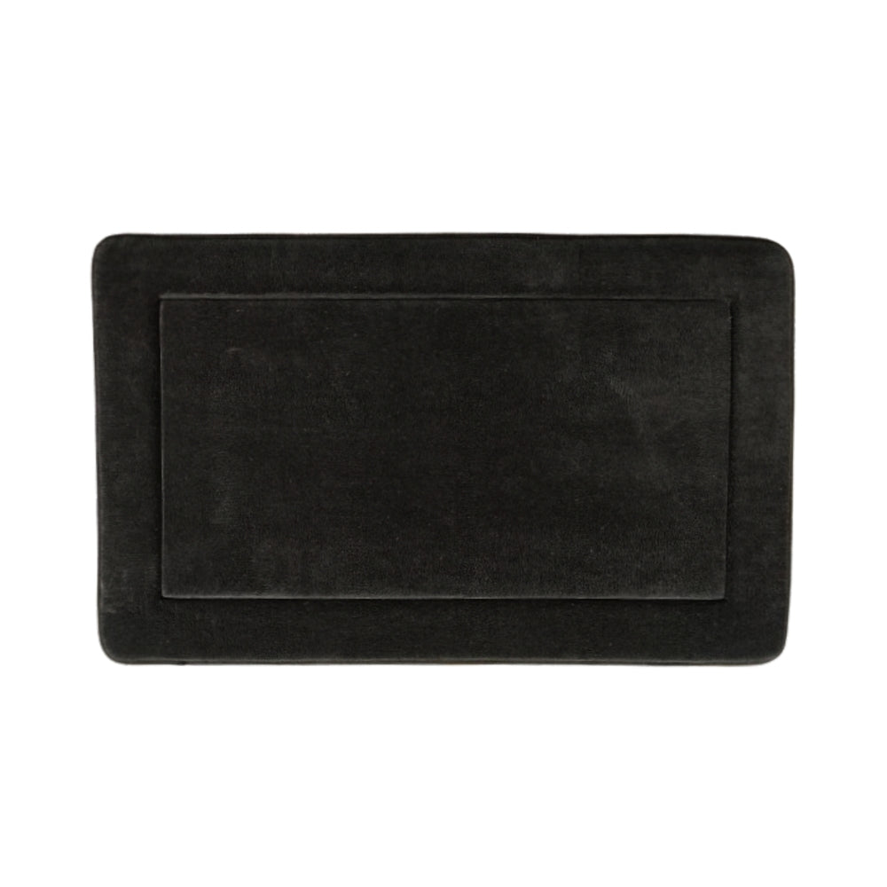 Alfombra De Baño 50X80 Negro