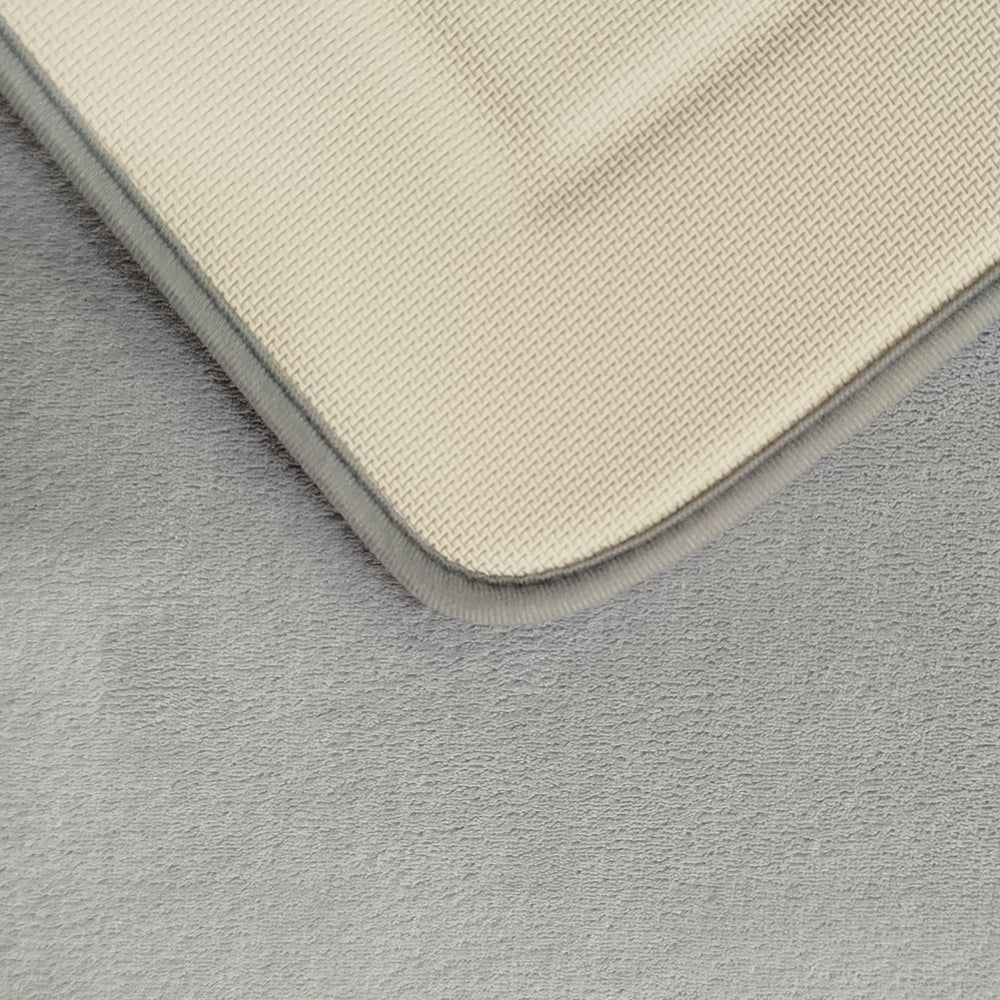 Alfombra De Baño 50X80 Gris Claro