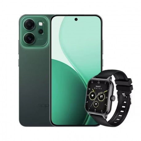 Celular Oppo Reno 14F 5g 512gb Verde y Smartwatch