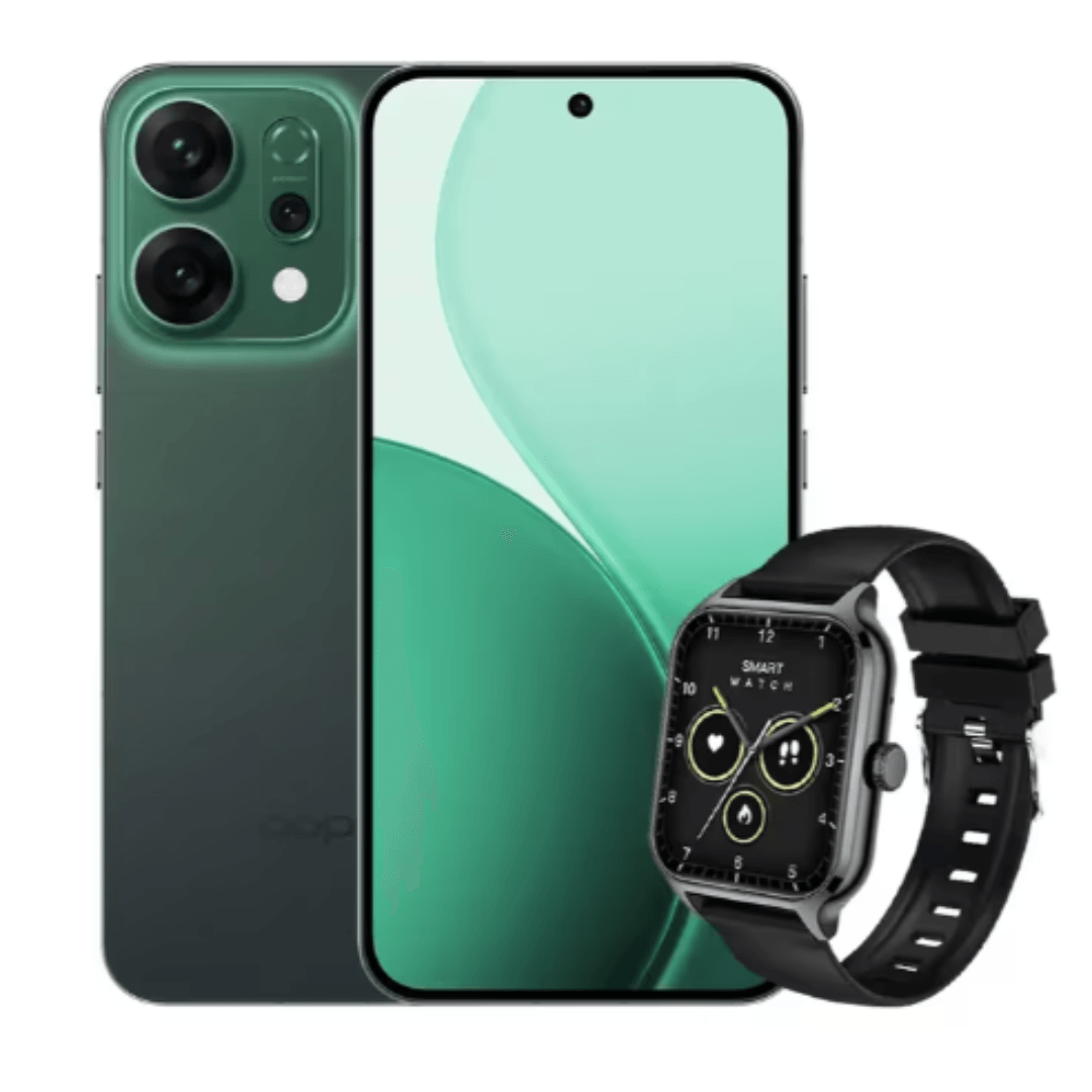 Celular Oppo Reno 14 5g 512Gb Verde y Smartwatch