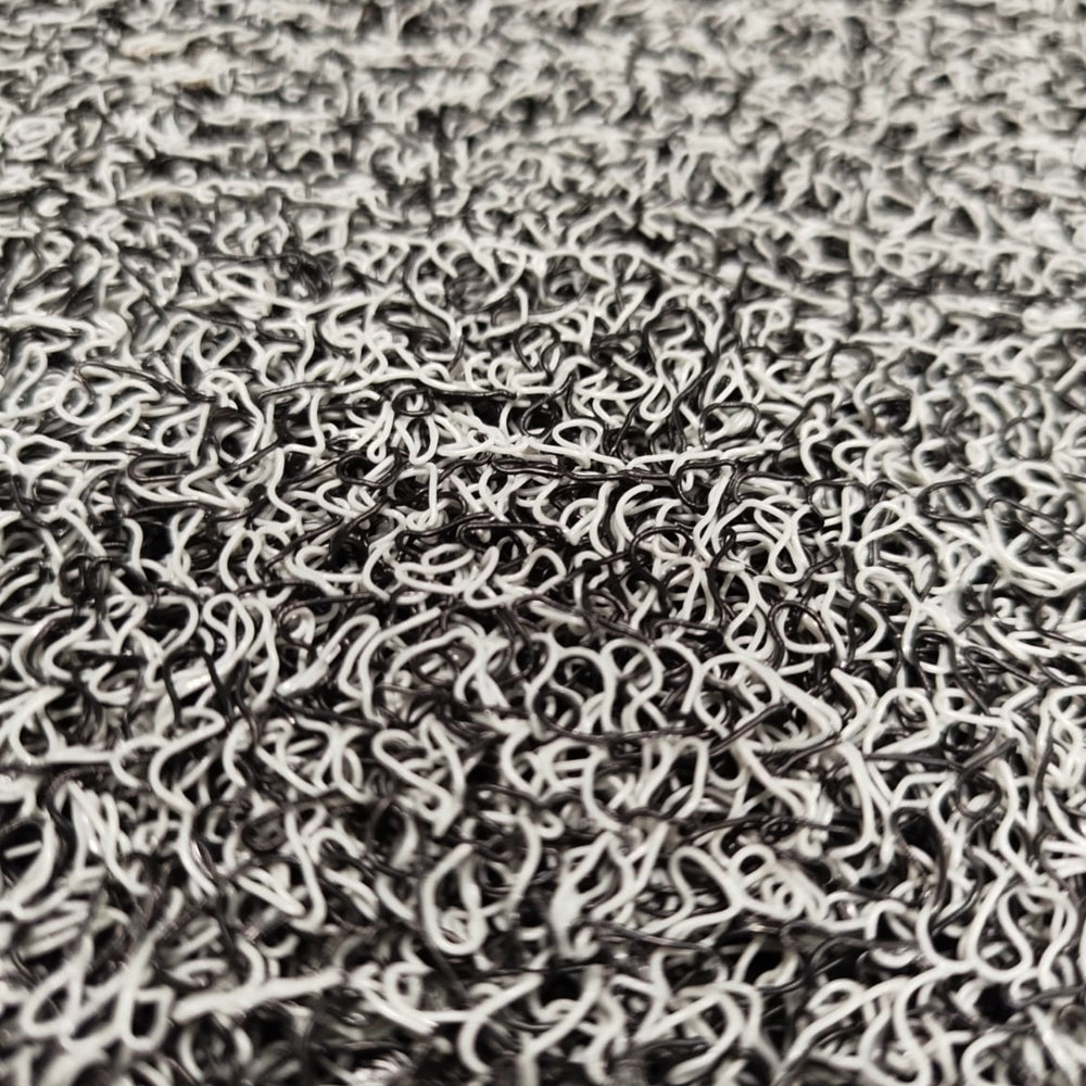 Tapete Fel Confortmat Bicolor 40X60 Negro Gris Setx2 Unidades