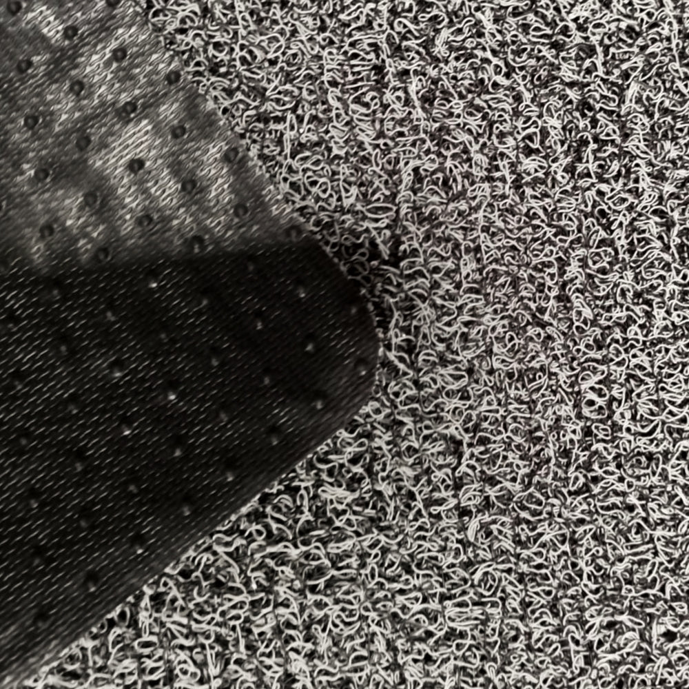 Tapete Fel Confortmat Bicolor 40X60 Negro Gris Setx2 Unidades