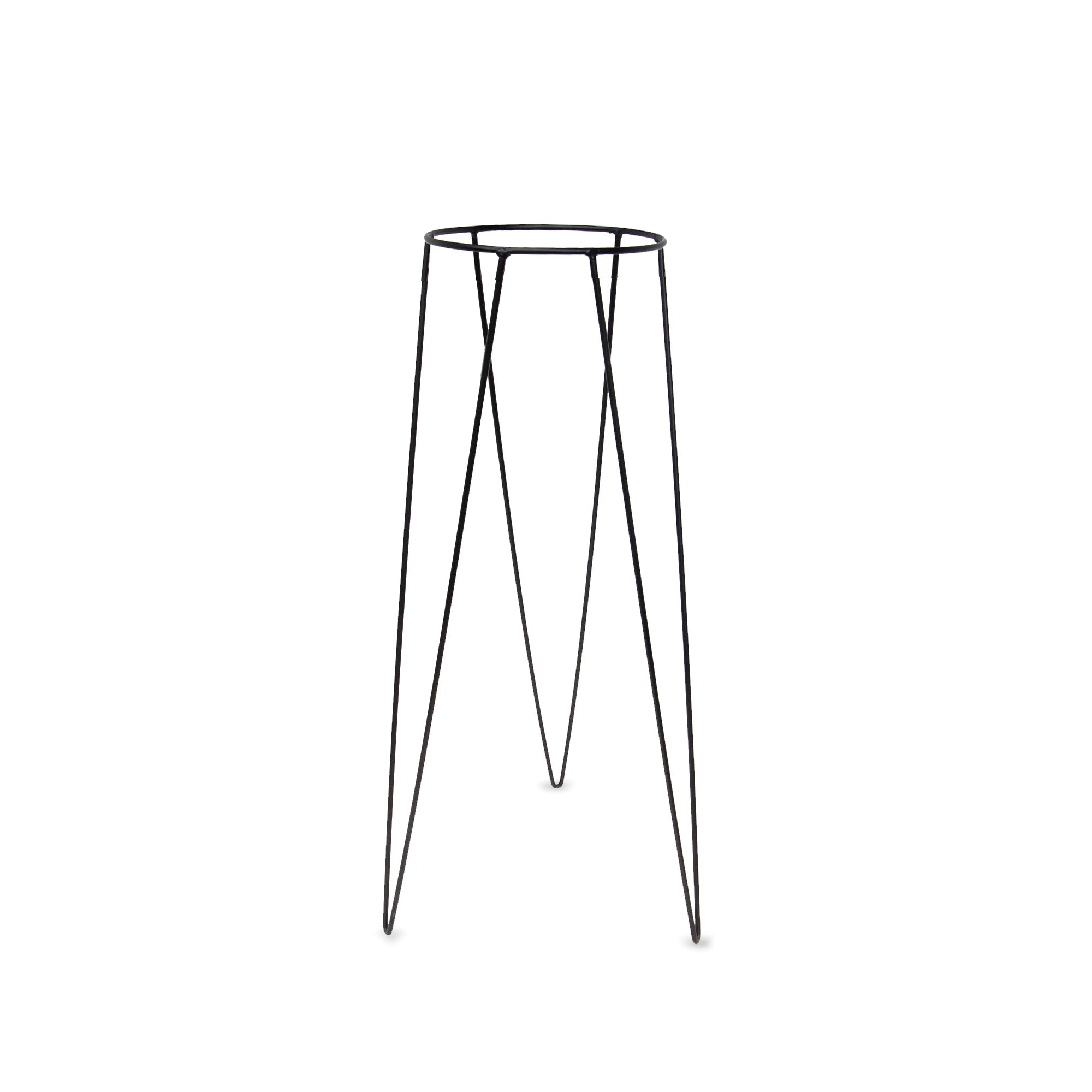 Base de Metal Verona 20 x 60 cm Negro