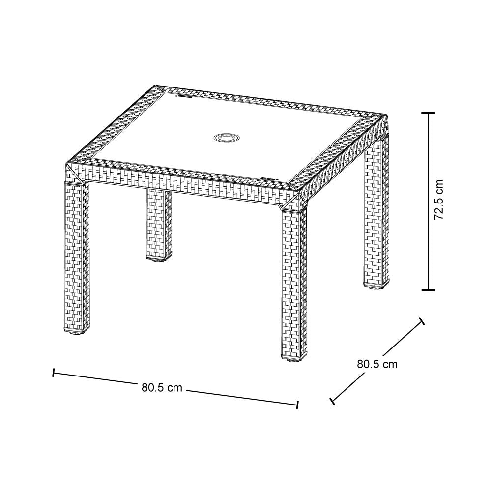 Mesa Eterna Wengue