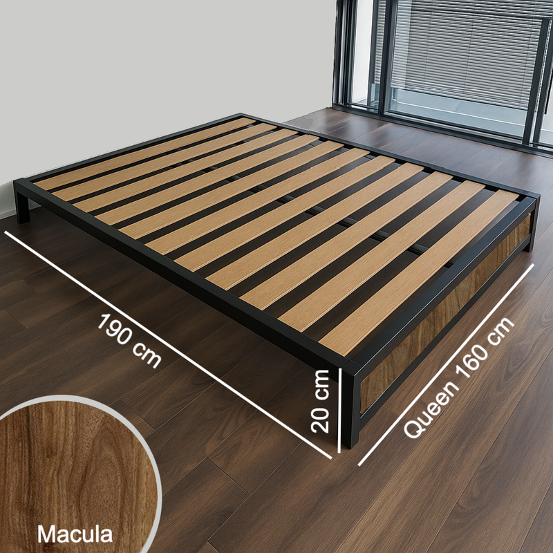 Base Cama Queen Metal Macula 160 x 190 x 24