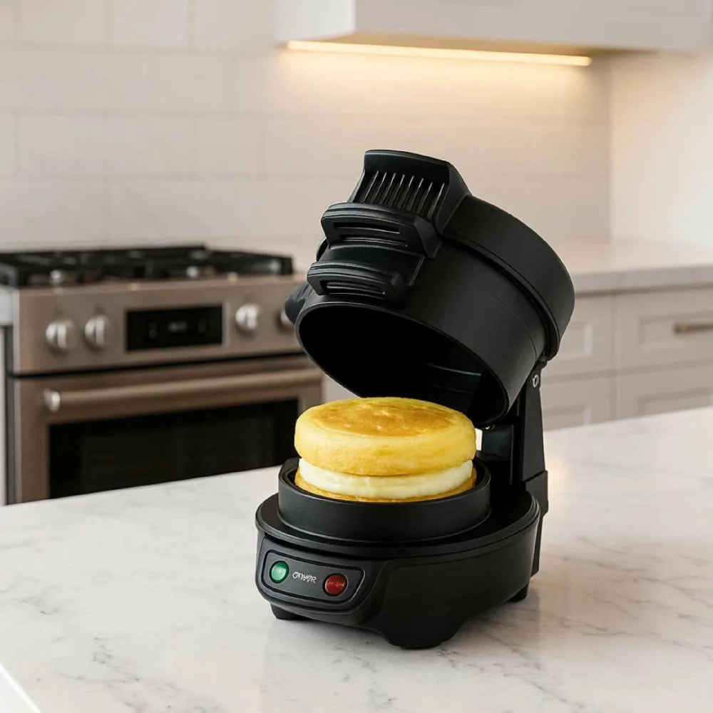 Máquina Para Hamburguesas Sokany SK-08033 De 800W Con Placas Antiadherentes