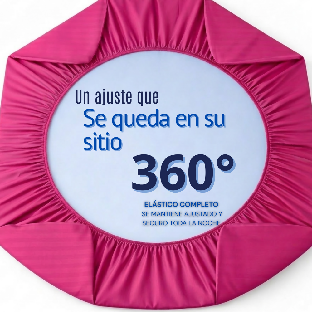 Juego de sabanas king fucsia