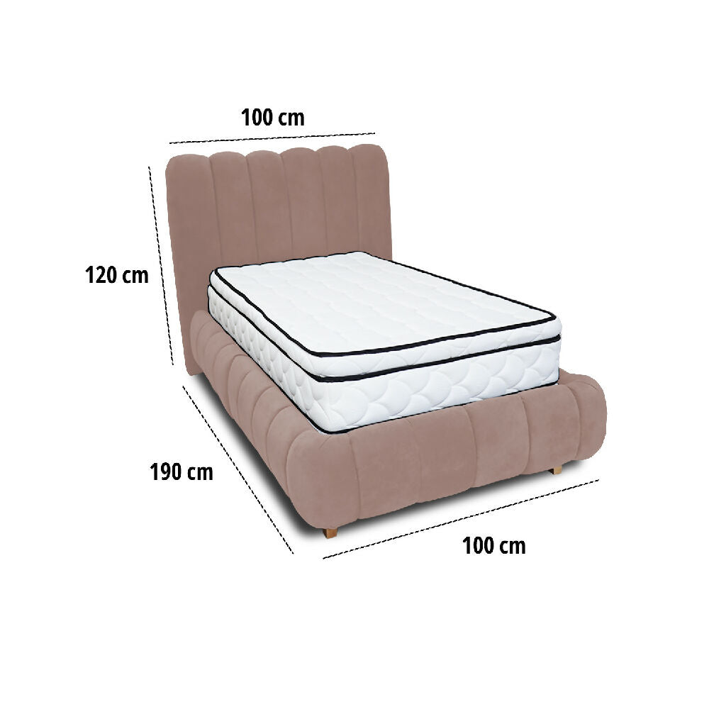 Combo Basecama Praga Modular Camel 100 Sencillo mas Espaldar