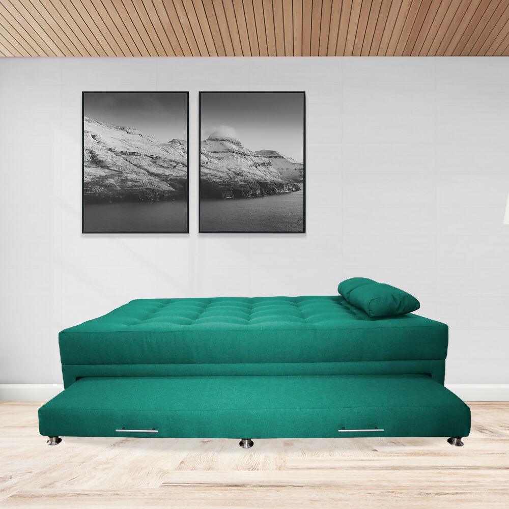 Sofacama Portmann nido tarima Verde