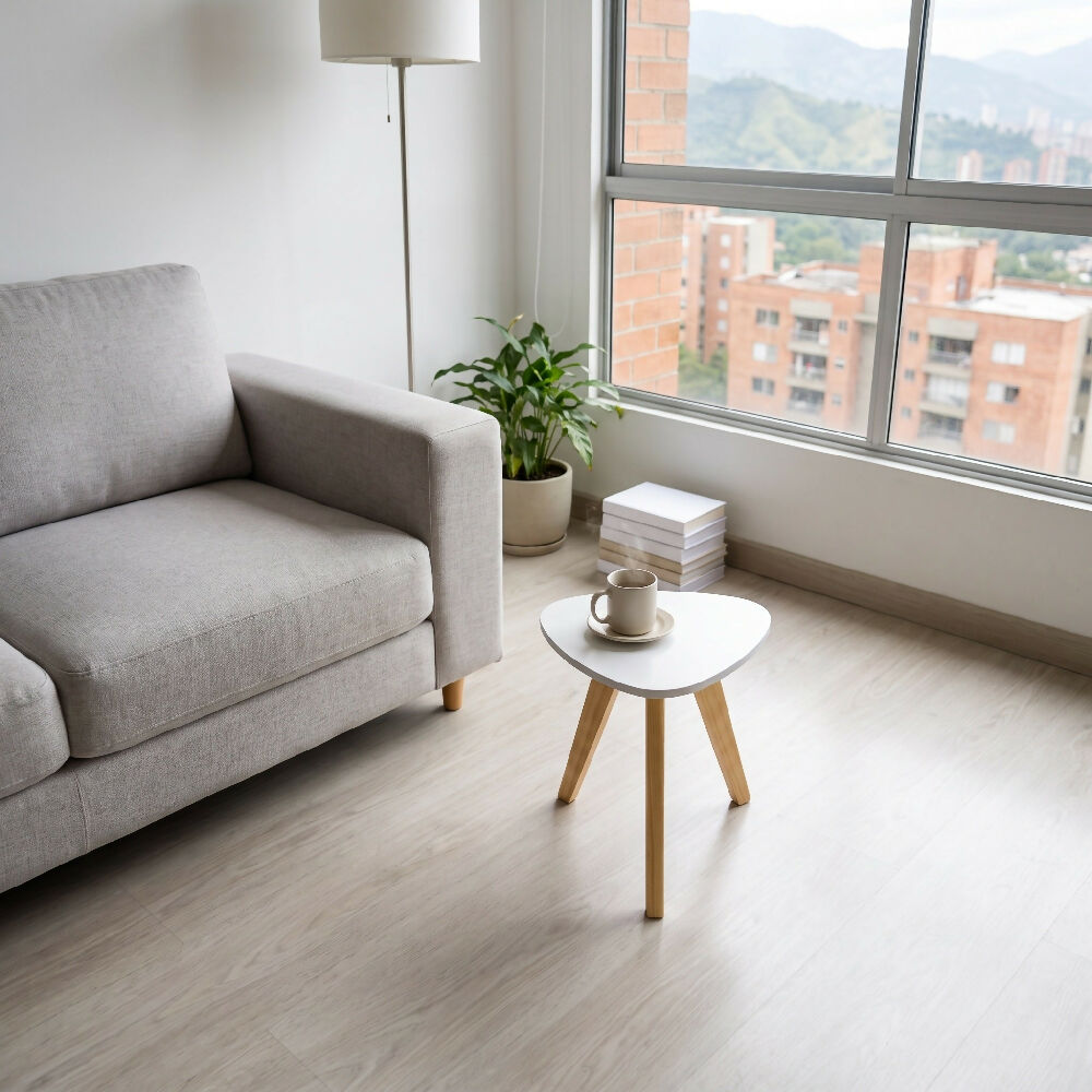 Mesa Auxiliar Nórdica Triangular Mediana