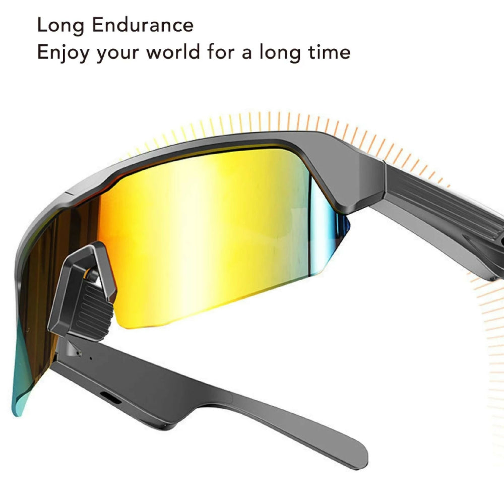 Gafas Inteligentes Tipo Ciclismo TF-800 Con Conexión Bluetooth Y Sonido HD