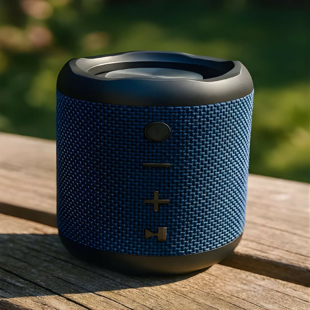 Parlante Bluetooth Movisun Glu Con Batería De Larga Duración Azul