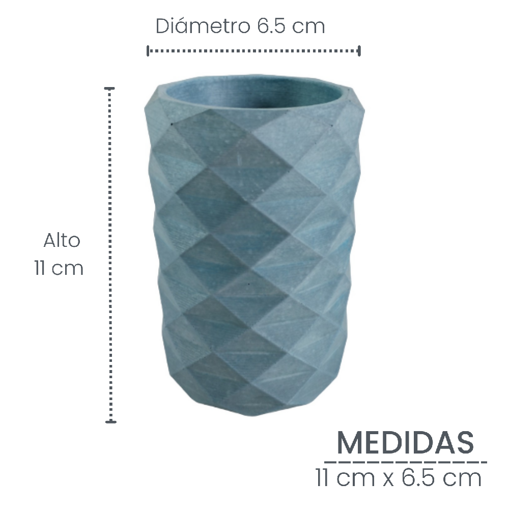 florero jarrón en cemento frida color petroleo de concreto tienda online de materas y decoración_06