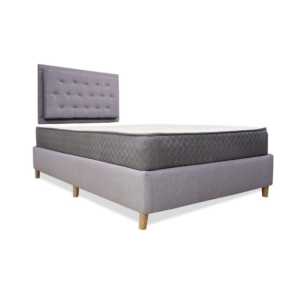 Combo base cama + colchon Tanner 100 sencillo + espaldar