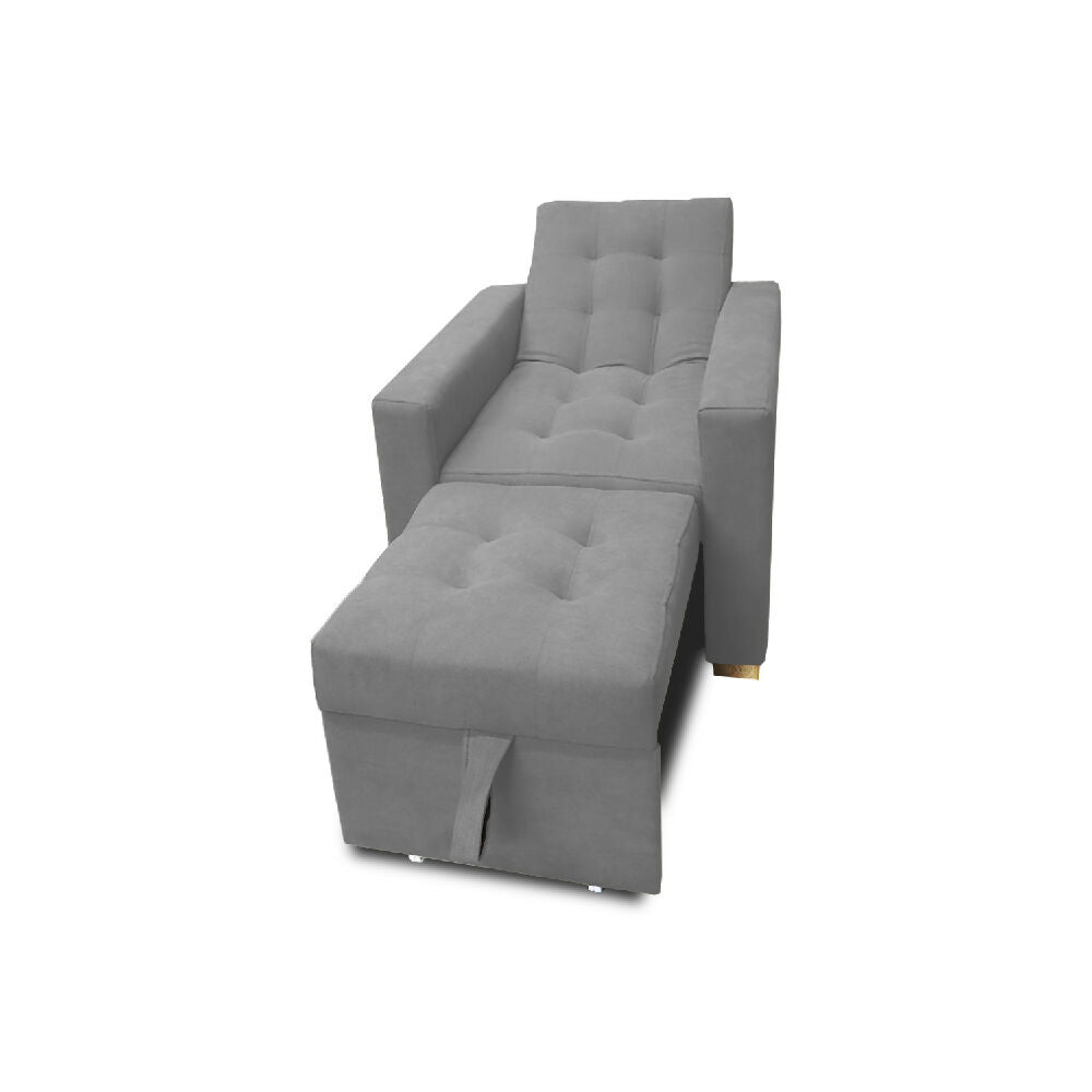 Poltrona Mood Multifuncional Reclinable Gris