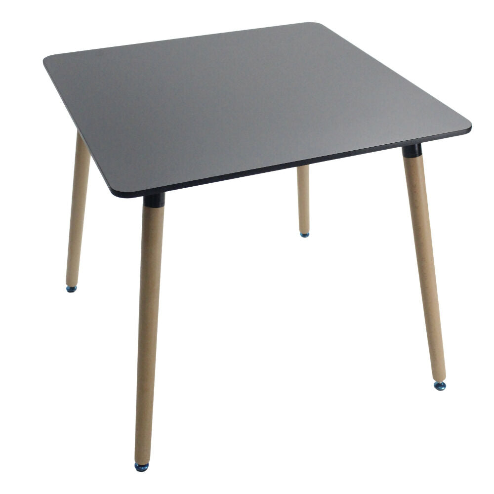Mesa Eames Cuadrada Negra