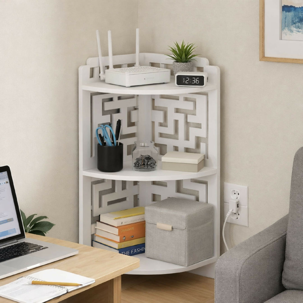 Organizador Esquinero Multiusos 3 Niveles Estante Para Baño, Decoración Y Accesorios Del Hogar