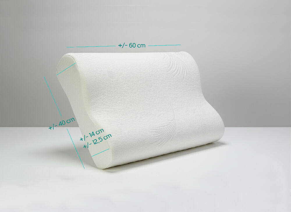 Almohada Cervical Big Ortopédica en Viscoelástaca, de 60x40 cm