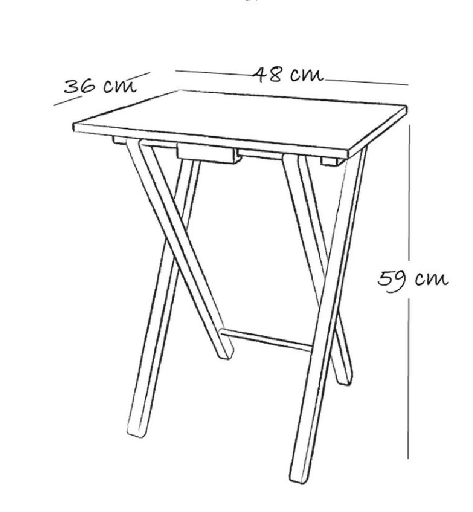 Mesa Plegable, Gris