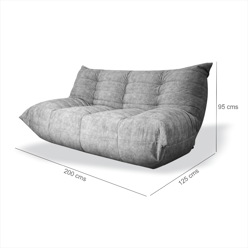 Sofa cama Turin gris 6