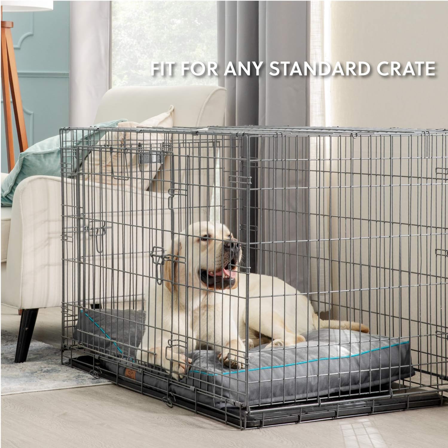Bedsure Cama impermeable para perros y gatos grandes con funda extraíble y...