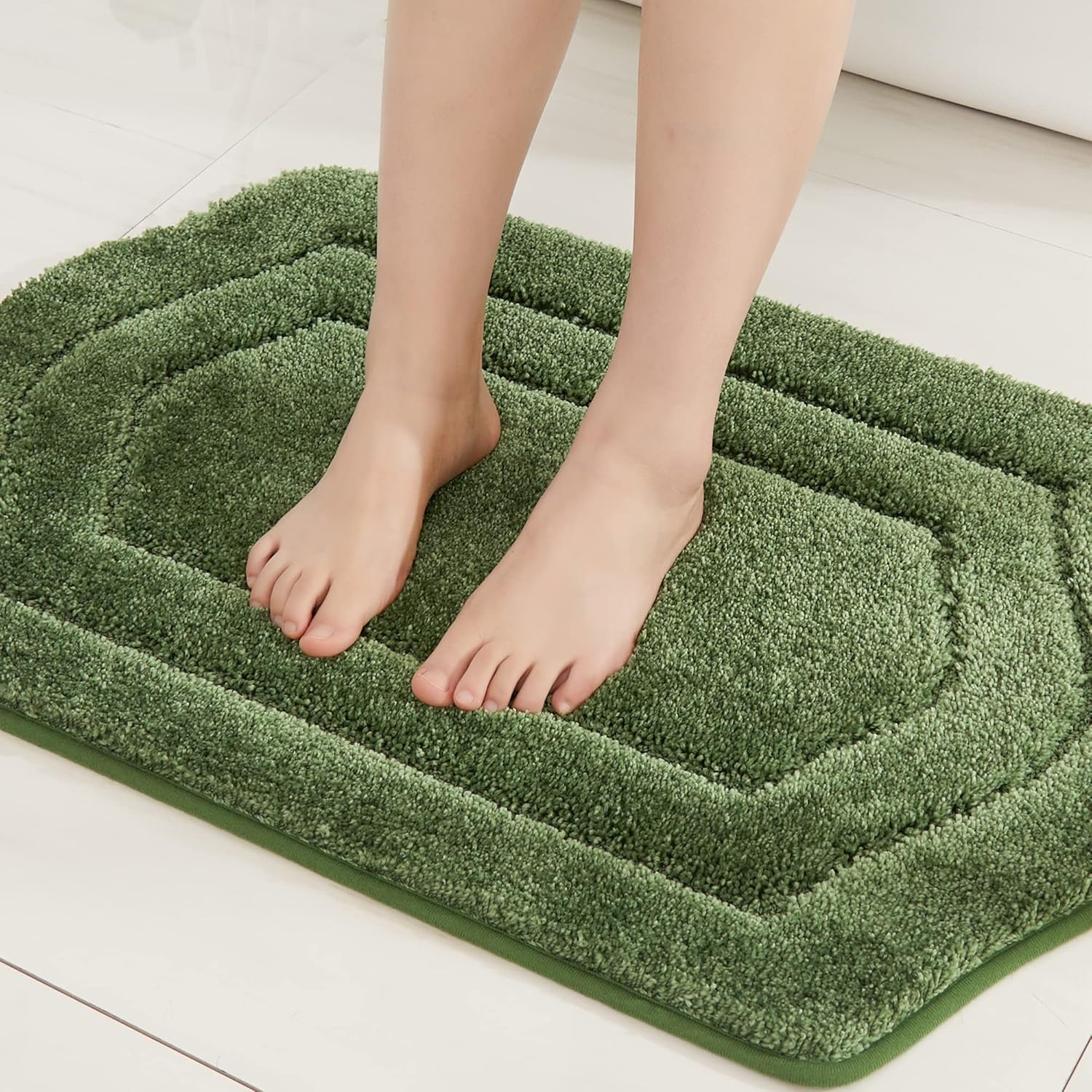 COSY HOMEER - Alfombras extra gruesas para el baño, tapetes de baño...